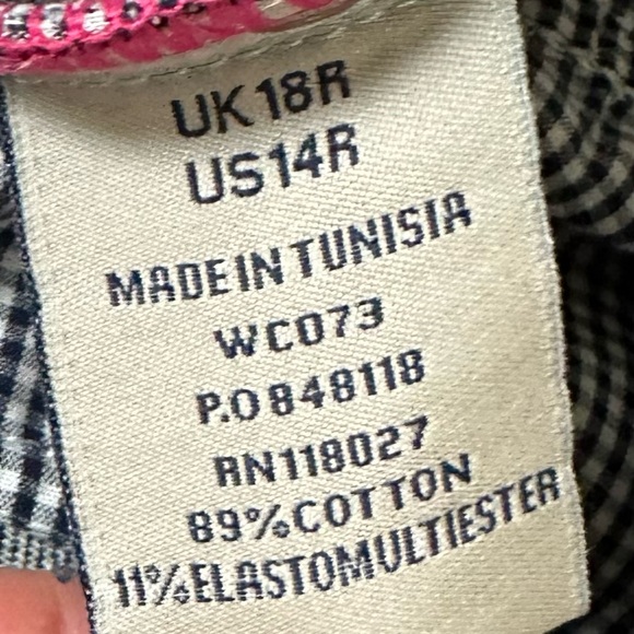 BODEN Capri Women's Size 14R Jeans Mid-Rise Color Blue. - Picture 5 of 6